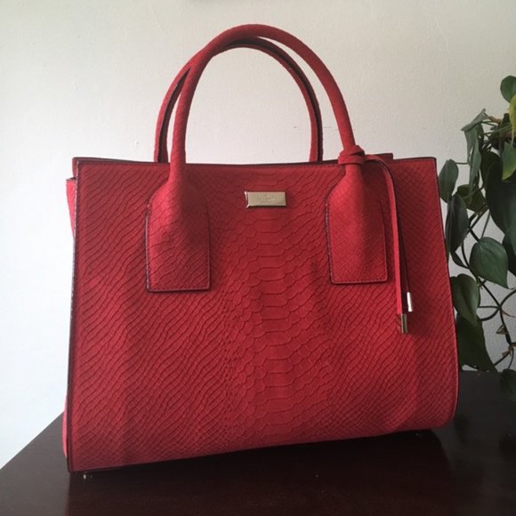 NWT Kate Spade PYTHON Elsie Exotic Street Meriwether - Picture 5 of 5